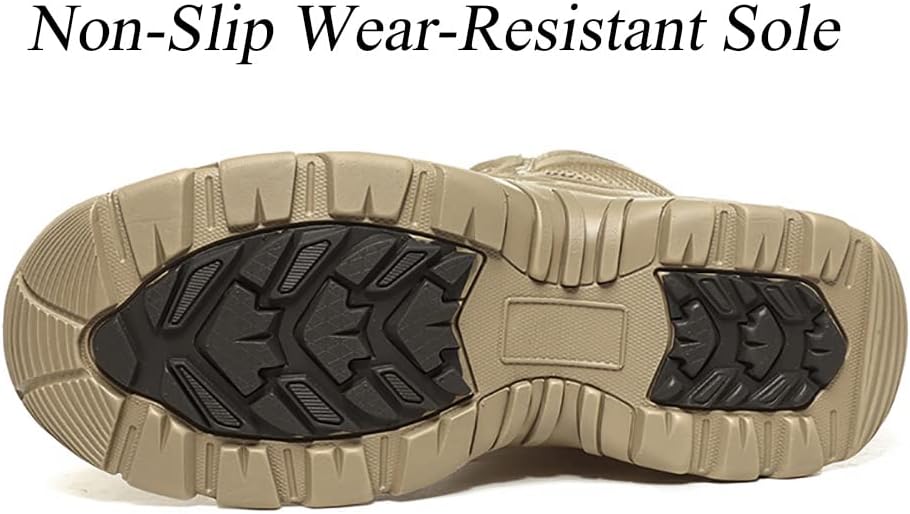 GEXECEUSS Hiking Boots for Men Breathable Non-Slip Casual Low-Top Sneakers for Trailing Trekking Outdoor Leather Walking Shoes