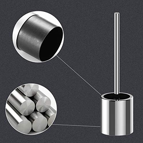Toilet Brush Set with Holder - Bathroom Cleaning Brush for Effective Toilet Hygiene - Stylish Bathroom Hardware Accessory - Easy to Clean & Store - Image 3
