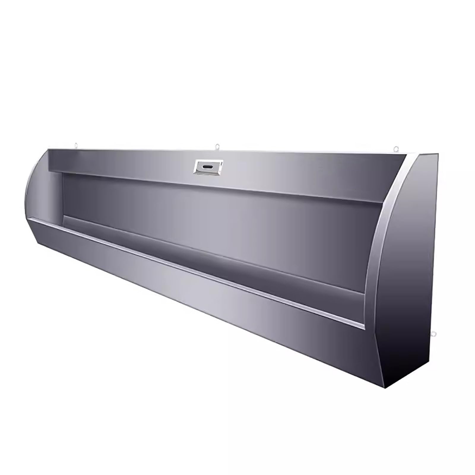 iumLeap 304 Stainless Steel Urinal, Men Urinal Wall Mounted Urinal, Intelligent Sensor Urinal, Commercial High Efficiency Flushing Urinal Trough, for Schools/Public Places (120cm/47in)