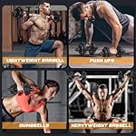 KISS GOLD Weights Dumbbells Set, Adjustable Dumbbell Sets 22Lbs 44Lbs 66Lbs 88Lbs with Solid Steel, Barbell Free Weight Set with Connector Workout Home Gym Equipment for Men Women Strength Training Shaping - Image 5