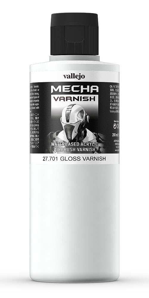 Visiter la boutique Vallejo Vallejo Mecha Color Peinture Acrylique Blanche pour Aérographe - Haute Résistance aux Chocs et à la Manipulation - Série Mecha Color in use