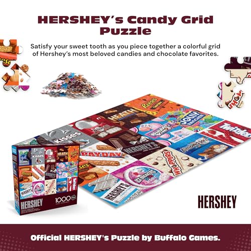 Buffalo Games Candy Grid 1000 Piece Jigsaw Puzzle - 26.75 x 19.75 in - Jigsaw Puzzles 1000 Pieces for Adults - Large Reference Poster - Recycled Board by Buffalo Games - Image 3