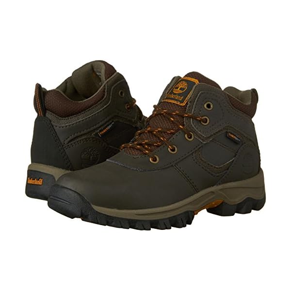 Timberland Kids Mt. Maddsen Hiking Boot, Dark Brown, 1 M US Little Kid - Image 8