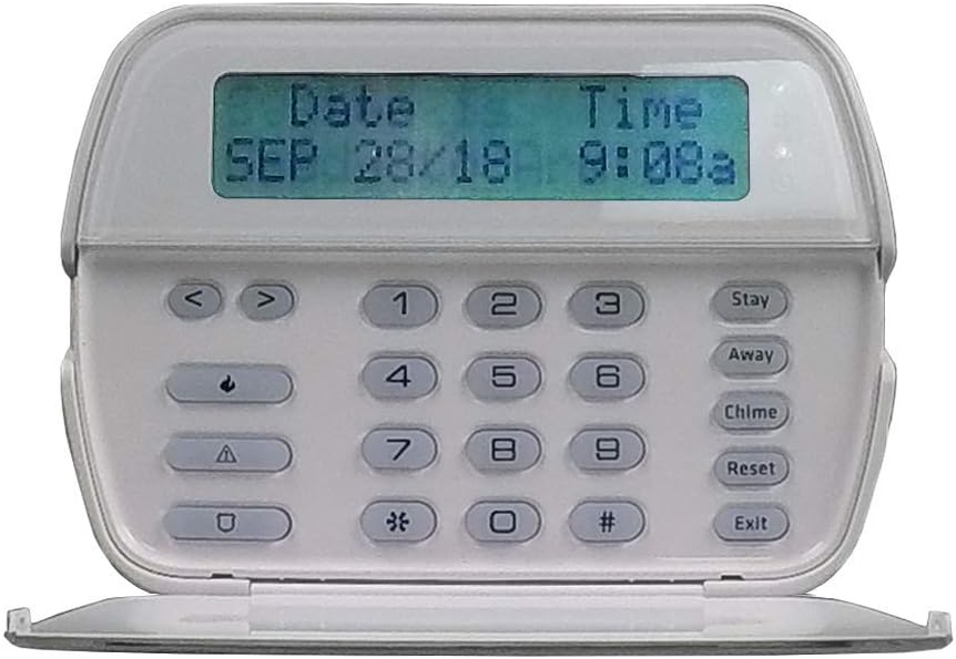 DSC TYCO PK5500ENG 64 zone full message LCD keypad with English function keys f