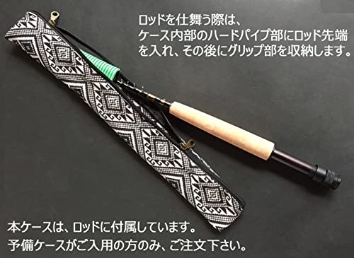 振り出し構造フライロッド 「Half in One Tele-Stick」 (ロッド専用ケース（7ft 3in #5）) 2枚目