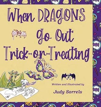 Hardcover When Dragons Go Out Trick-or-Treating Book