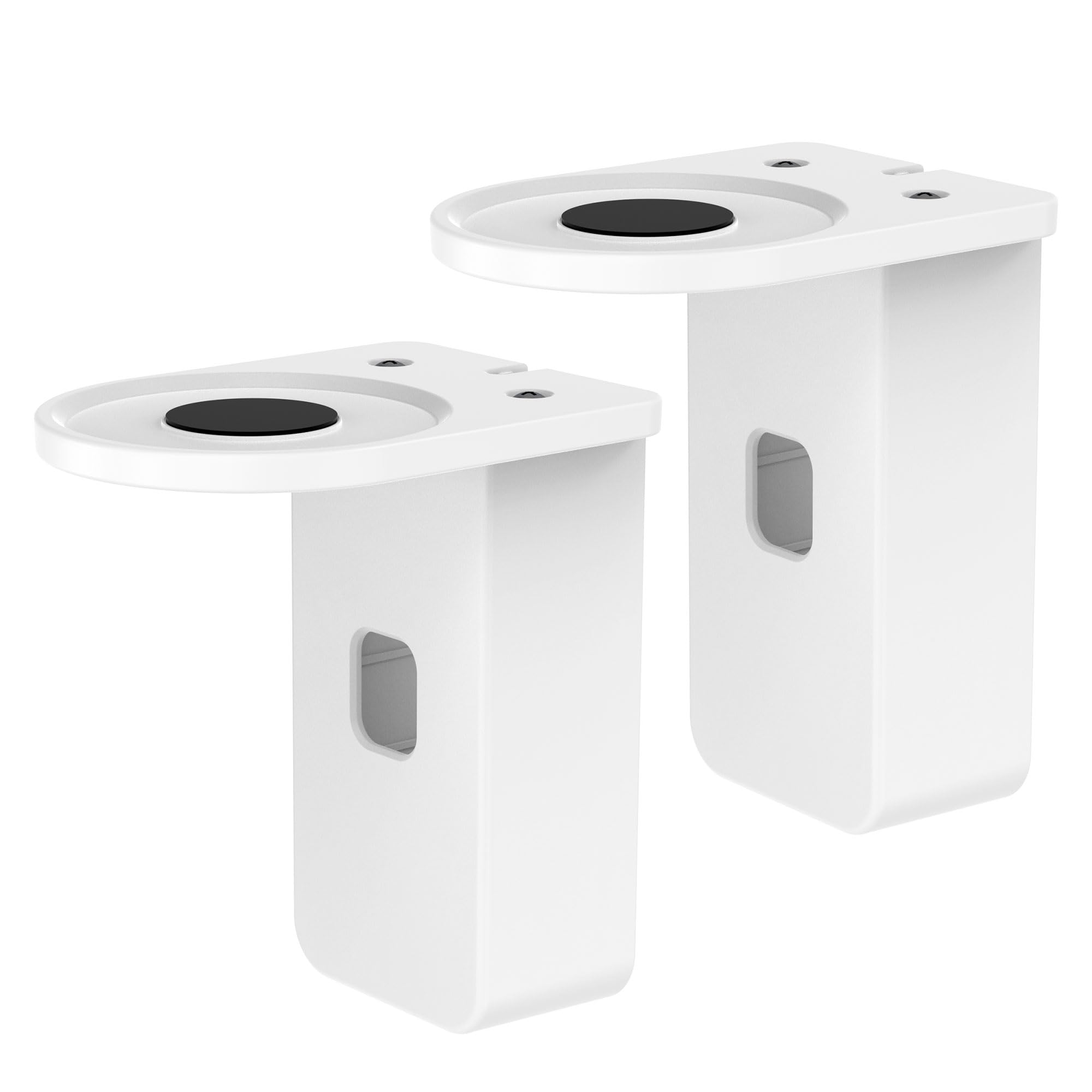 Cozycase Supporto per presa di corrente per Dot/Google Nest mini, supporto da parete (bianco, confezione da 2)