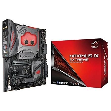Amazon Asus Tek Maximus Ix Extreme Asus Aura Sync対応 Maximus シリーズ Intel Z270チップセット搭載 Atxマザーボード Rog Maximus Ix Extreme 並行輸入品 Asustek マザーボード 通販