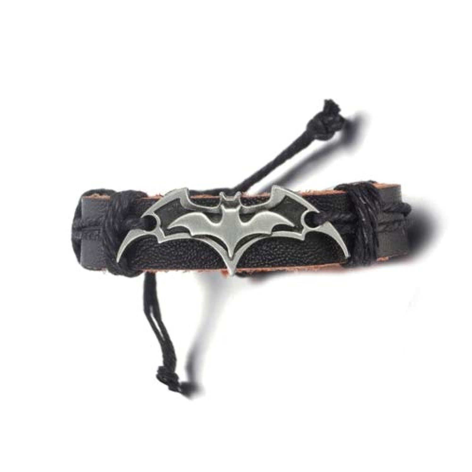 Vintage Batman Leather Bracelet For Men