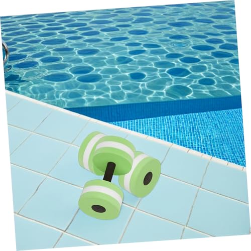 Pesas de agua verdes Eva para aeróbicos en piscina 2Pcs miniatura 4