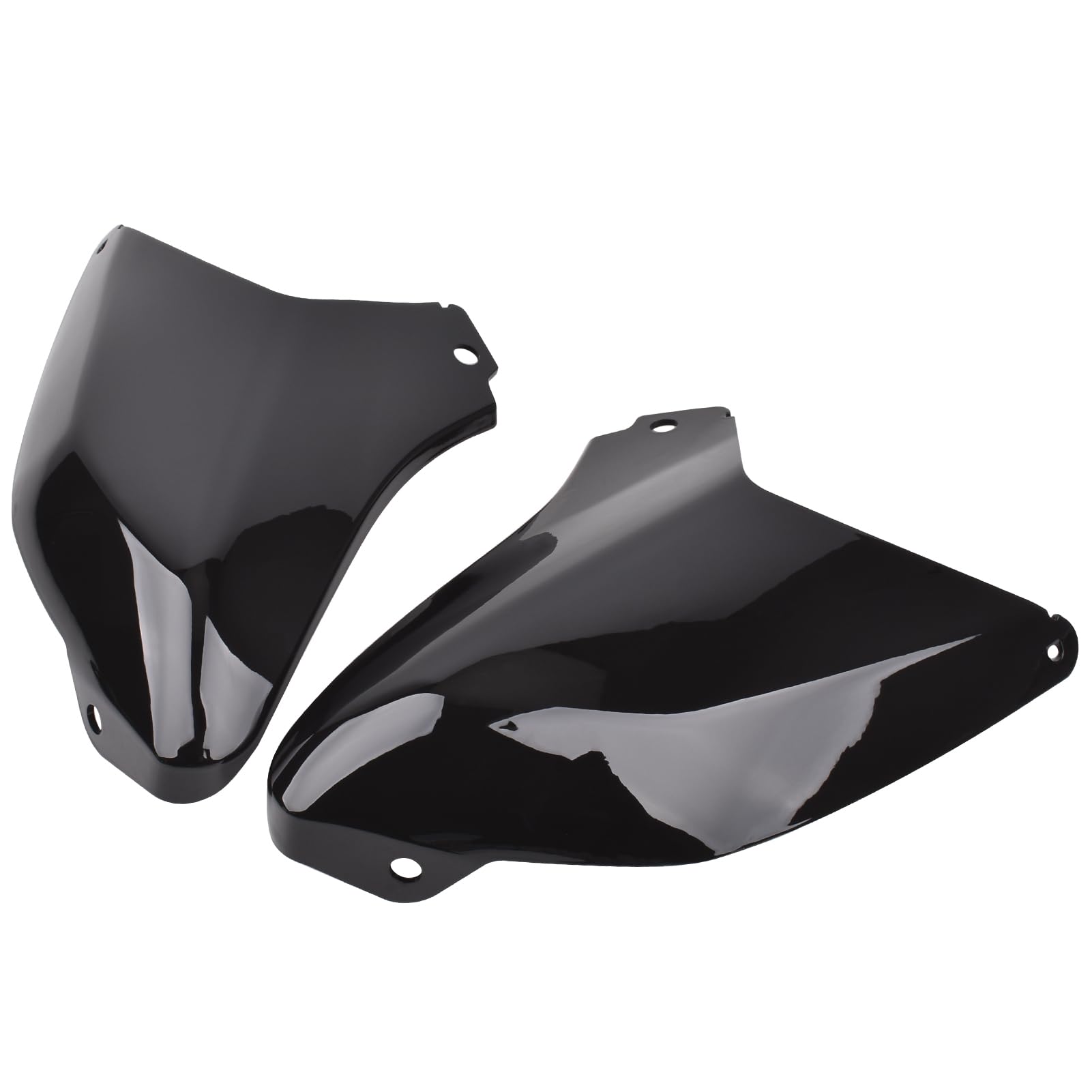 Carénage latéral Avant avec Cache d'entrée d'air Gauche et Droit, Compatible avec Z900, Z-900 et Z900SE Accessoires 2025-2026 (Noir Brillant)