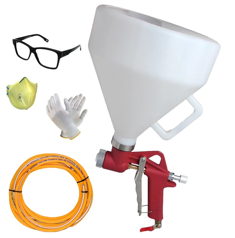 Digital Craft Air Hopper Cement Spray Gun Paint Texture Tool Drywall Wall Painting Sprayer with 3 Nozzle Putty Foam Coating Air Paint Sprayers 10 Meter Compressor Pipe (B0CH4YJTV6) Amazon Price History, Amazon Price Tracker