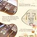 Luvsweets UV DTF Bookmark Wraps - 24 Sheets Vintage Reading Books UVDTF Decals for Acrylic Bookmark Blanks, Flower Cat Double-Sided Printing Rub on Transfer Stickers for Book Lover DIY Crafts Gift