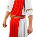 dressforfun Disfraz para Hombre Emperador Romano Rey | Túnica con Corona de...