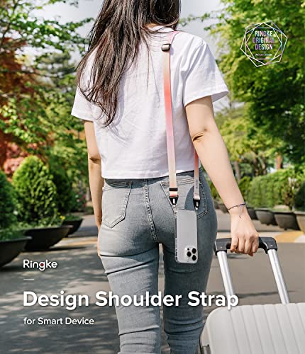 Image of Ringke Shoulder Strap [Dual-Ended Design] Adjustable Crossbody Strap, Anti-Theft Neck Lanyard for iPhone /Galaxy /Pixel Phone Cases, Cameras, etc