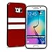 Produktbild Conie ST34713 Stripe Case Kompatibel mit Samsung Galaxy S6 Edge Plus, Silikon Backcover PU Leder Streifen Design für Galaxy S6 Edge Plus Handycase Braun