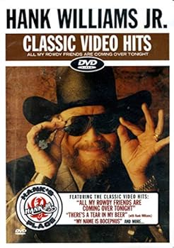 DVD Hank Williams Jr. Classic Video Hits Book