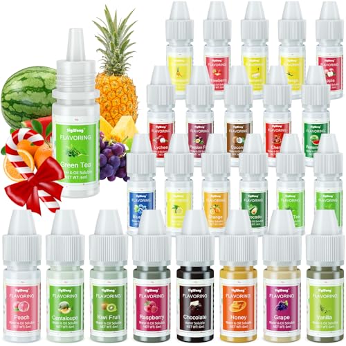Food Flavoring Oil, 24 Liquid Lip Gloss Flavoring Oil -