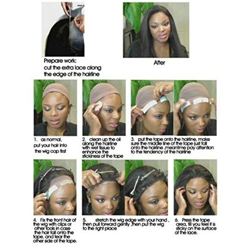 Bapna Monica Hair Wig Both Side Transparent Adhesive Tape (1 inch Width x 45 Meter Length) 4