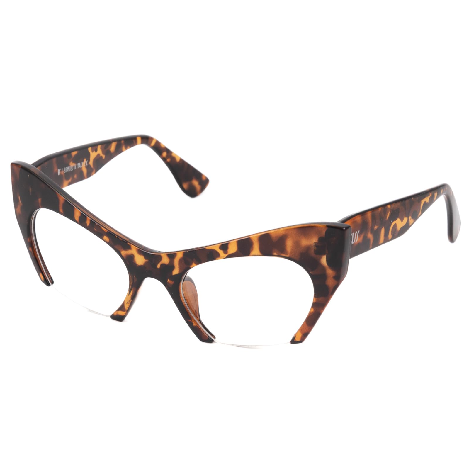 KISS NIKITA Women’s Eyeglasses – Elegant & Feminine Cat Eye Design for a Sophisticated Look – Lightweight & Durable Frame – Clear UV Protective Lenses for Comfort & Retro Modern Style