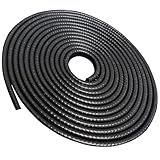 5M Kantenschutz Autotür, Auto Türdichtung, U Form Kantenschutz Autotür Kantenschutz, Schalldichter Dichtungsstreifen für Autos, Universelle Dichtungsprofil Gummidichtung Kofferraumdichtung