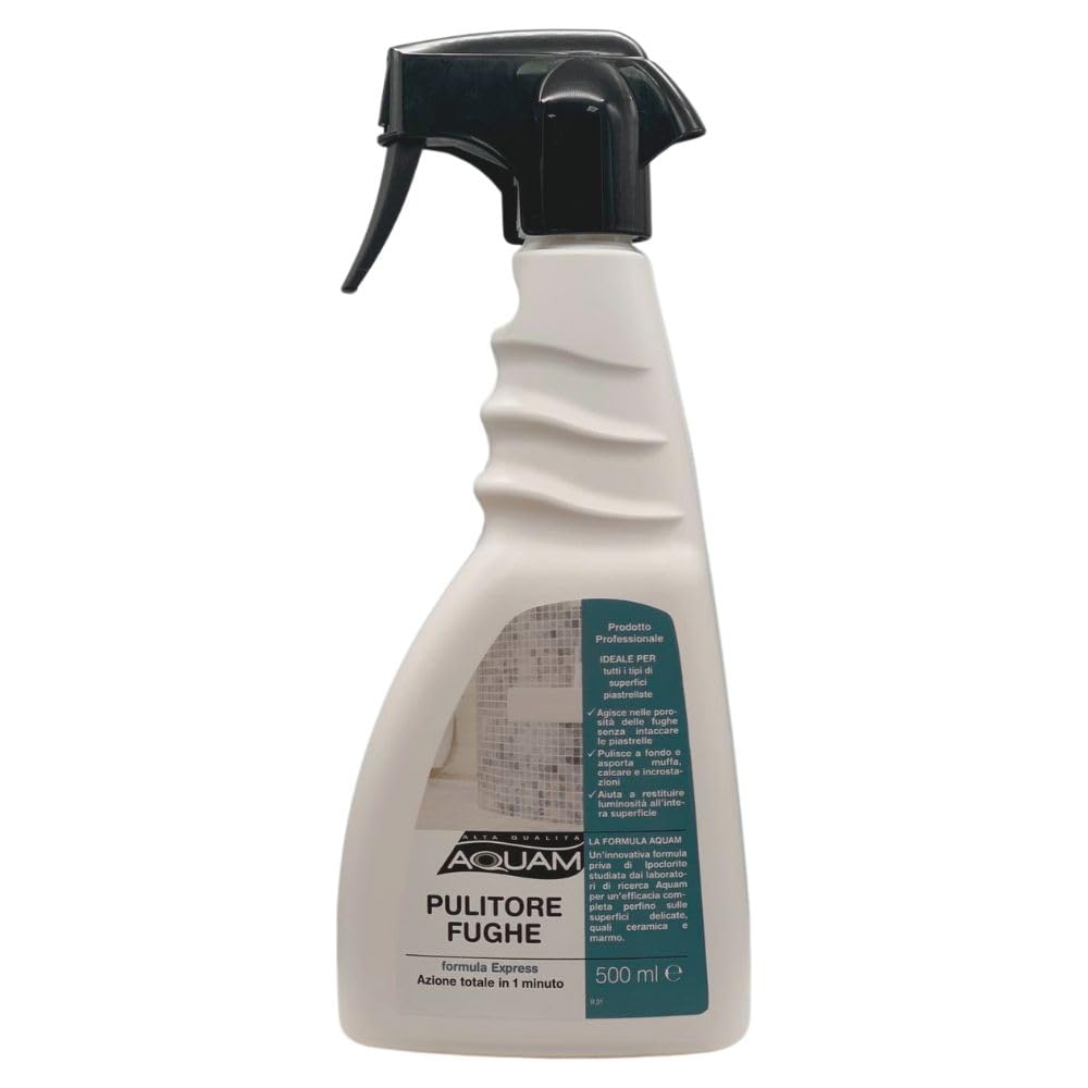 Aquam Detergente Pulitore Fughe Spray 500ml (6 Spray)