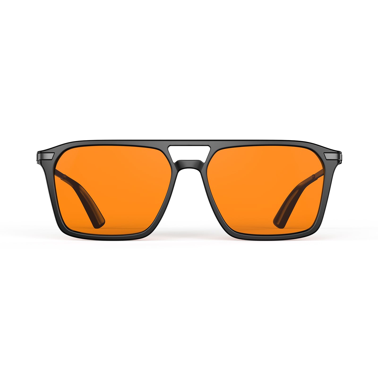 Goiteia Orange Blue Light Blocking Glasses-Retro 70s Blue Light Glasses for Men Women, Easier Sleep and Migraine Relief