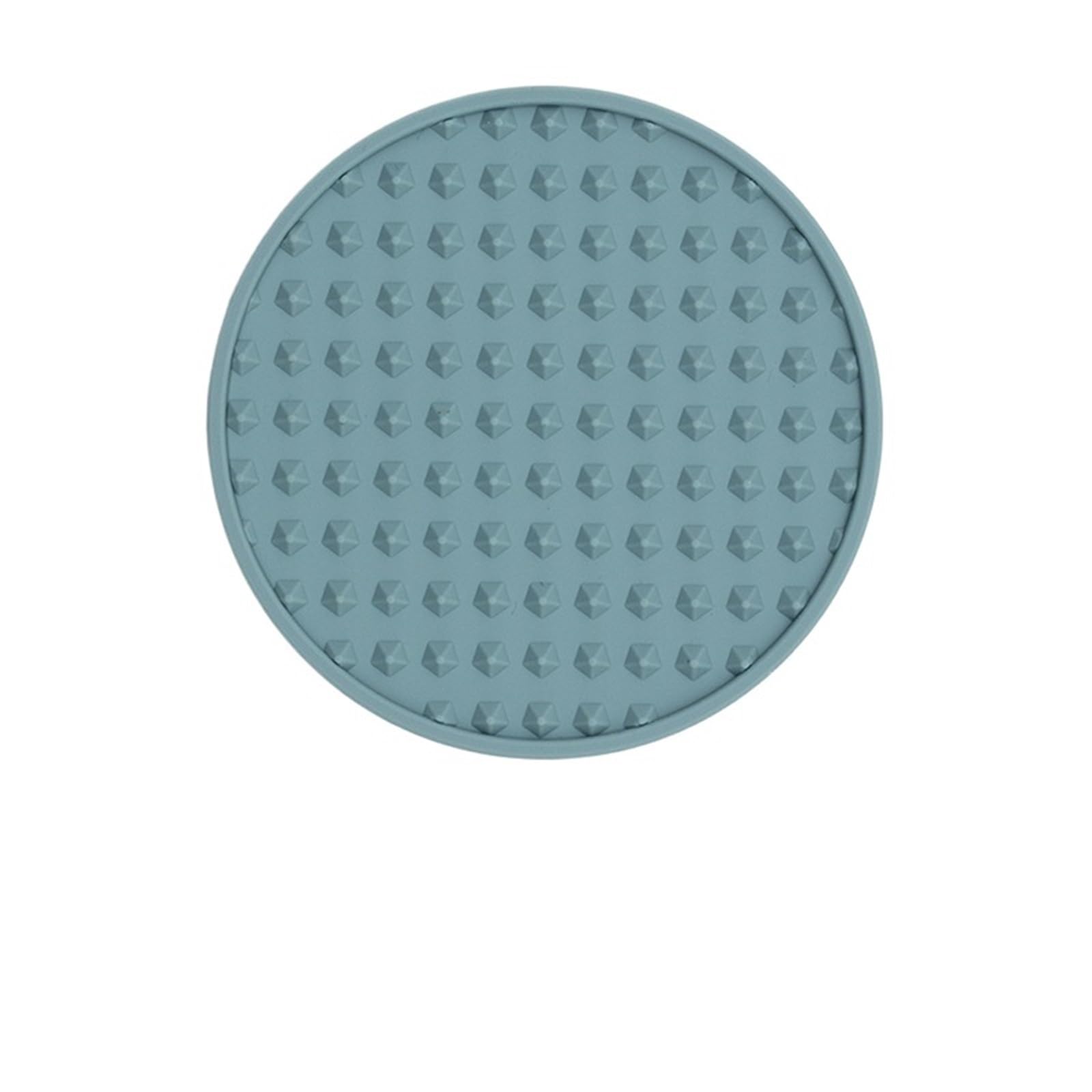 10Pcs Heat Resistant Silicone Mat Drink Cup Coasters Non Slip Pads Pot Holder Table Place for Cap(Color6,With support)