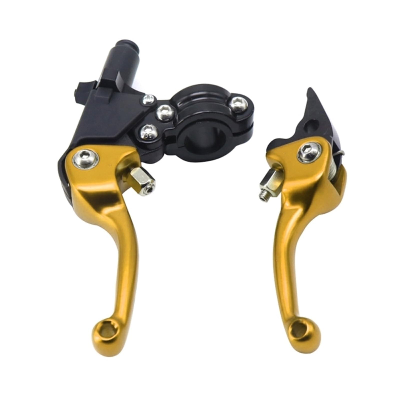 Abdktmnx Yellow Motorcycle Brake Handle Universals Fit For Motorbike Clutch Drum Brake Lever Clutch Lever Kit Motorcycle Brake Lever Handlebar Clutchs Brakes Levers
