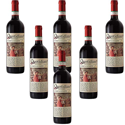 Quotidiano italienischer Rotwein Cantina Gattavecchi (6 flaschen 75 cl.)