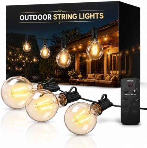 Outdoor String Lights, Waterproof, Shatterproof 50FT image 4