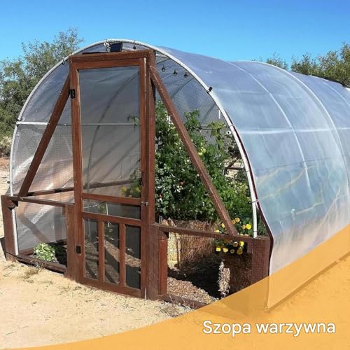 Cubierta protectora resistente a desgarros para camping y terraza con lona transparente 4