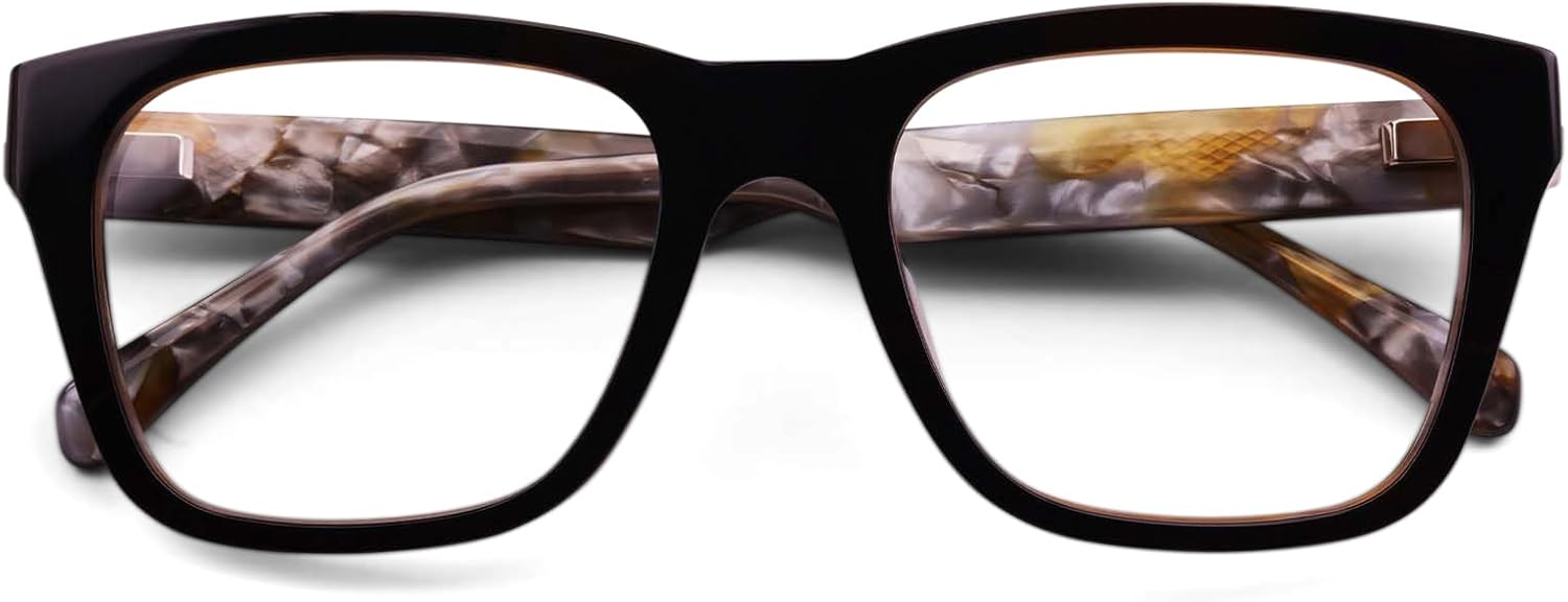 eyebobs - Kvetcher | Premium Reading Glasses for Men and Women | Square Frame for Wide Faces | Available in 0.0x - 4.0x - Image 2