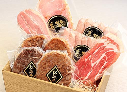 Amazon 内祝い お返し お中元 ギフト ハム ギフト 肉 松阪牛 ハンバーグ ギフトセット かわよし 精肉 肉加工品 通販