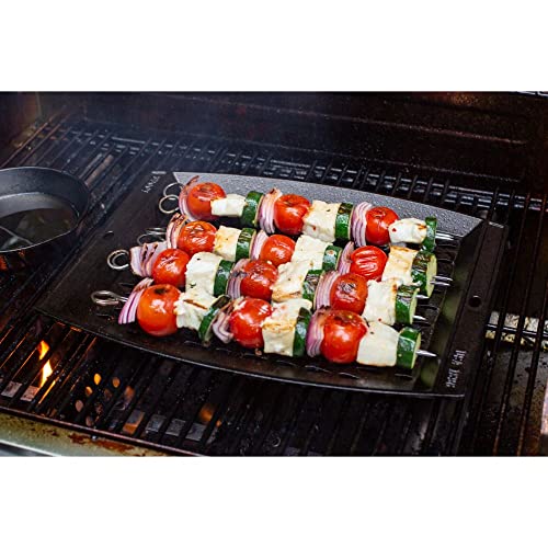 Lodge L15Rcgt 15"X12" Cast Iron Grill Topper, Black #TOP7
