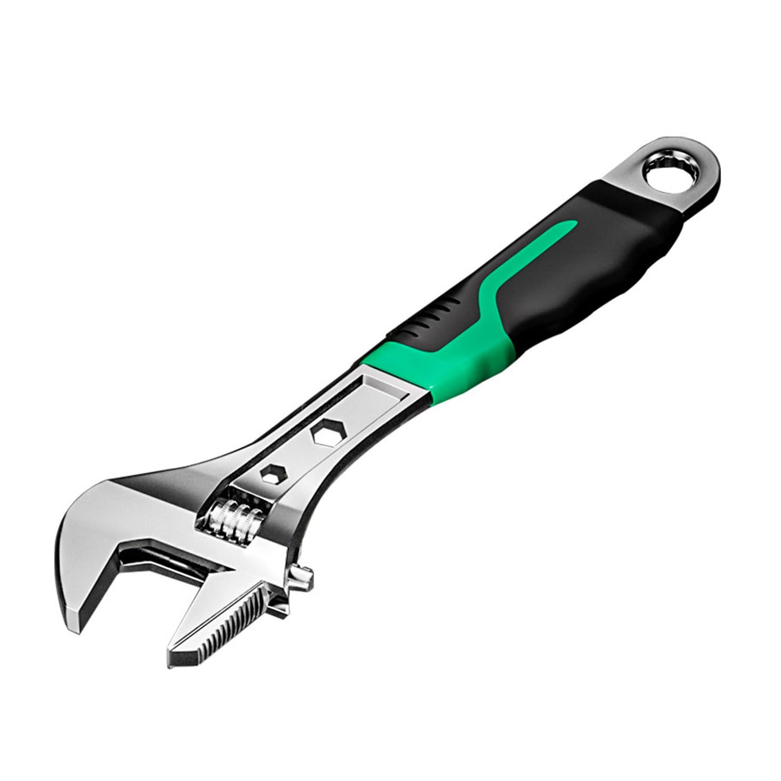Nityunn Adjustable Wrench 8 Inch/ 200mm Adjustable Spanner, Chrome Vanadium Steel, Anti-Slip Handle Adjustable Spanner Durable