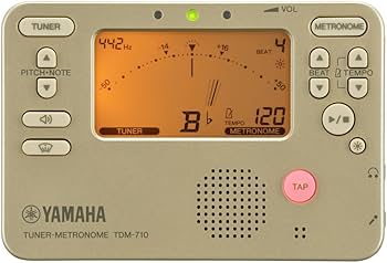 Amazon.com: Yamaha TDM-710GL Tuner Metronome Gold Tuner Metronome
