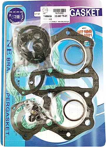  Set guarnizioni motore TOP END per YAMAHA XS 650 (447) 1975-1981 NUOVO