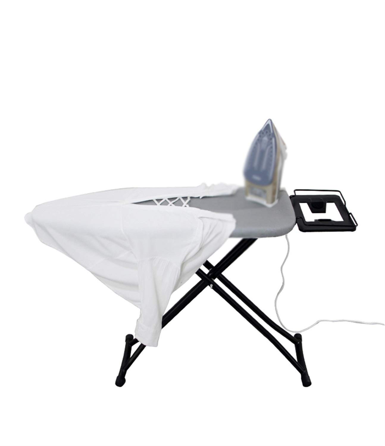 Herramientas de Planchado para el hogar, con Soporte de Hierro Ajustable Tabla de Planchar de Metal para hoteles Dormitorio Centro de lavandería Mesa de Planchar Tablas de Planchar Plegables