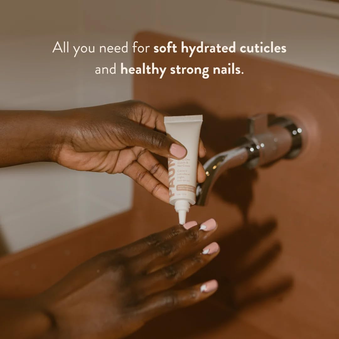 PAUME All-in-One Cuticle and Nail Cream: Ultimate Nail Strengthener & Repair Cream for Healthier, Stronger Nails and Nourished Cuticles, 0.75oz