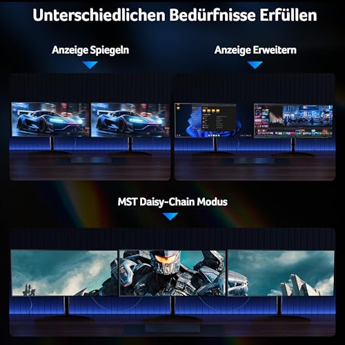 Acer 8K DisplayPort Kabel 3m, DP 1.4 Kabel 8K@60Hz, 4K@240Hz/120Hz, 80Gbps – Ansicht 6