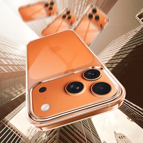 Image of Amozo for iPhone 17 Pro Max Back Case Cover | Ultra Hybrid Transparent Camera and Drop Protection Back Case Cover for iPhone 17 Pro Max - (Polycarbonate|Clear)
