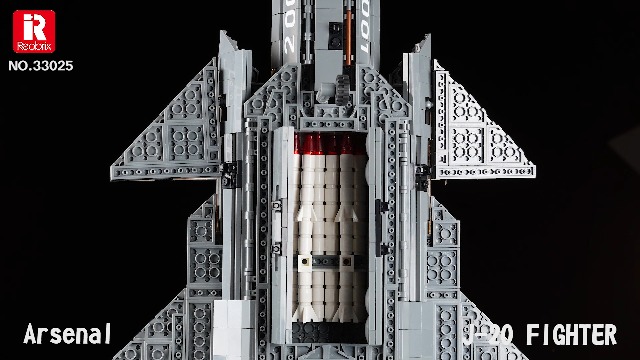 Amazon.com: Reobrix Military Fighter Building Block Sets 33025, J