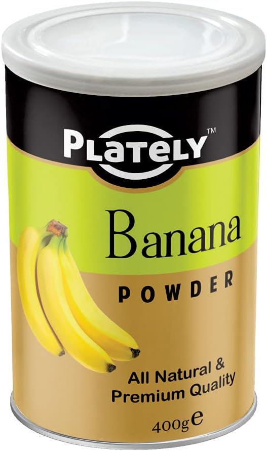 Plately - 100% Banana Powder, 400g