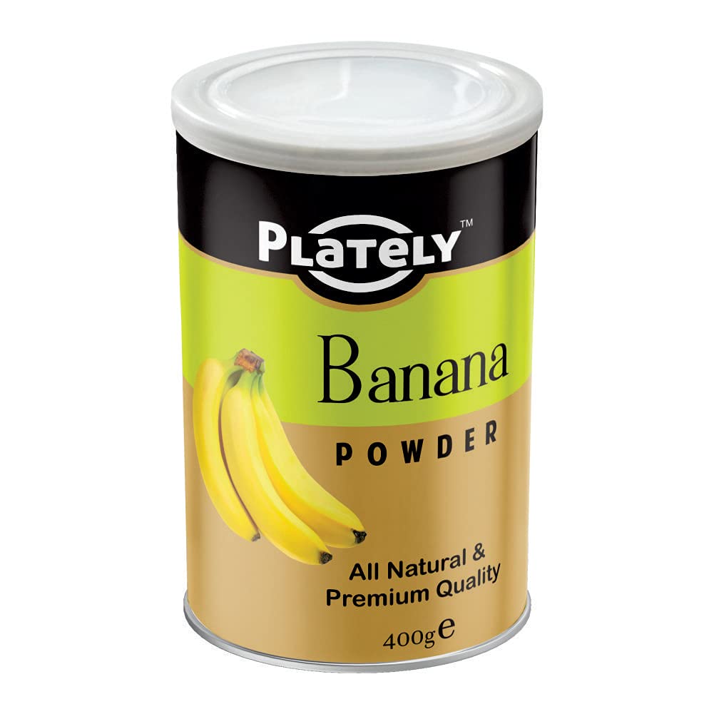 Plately - 100% Banana Powder, 400g