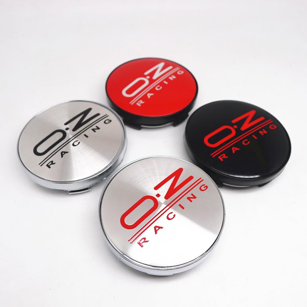 STREHN Voiture Cache-moyeux Enjoliveurs Pour BBS 56MM Pneus Et Jantes Badge Autocollants Accessoires Hub Centre Caps Cover Sticker,C-Blackstyle