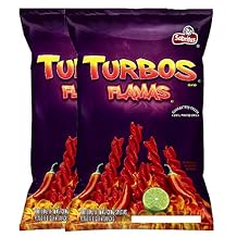 NEW Sabritas Turbos Flamas Net Wt 9.25oz 2