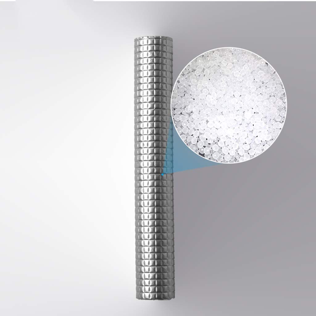 6pcs del papel de aluminio de aislamiento de la manga, de combustión lenta antienvejecimiento cubierta protectora del acondicionador de aire Tubo Anticongelante aislamiento de algodón ( Size : 25mm )