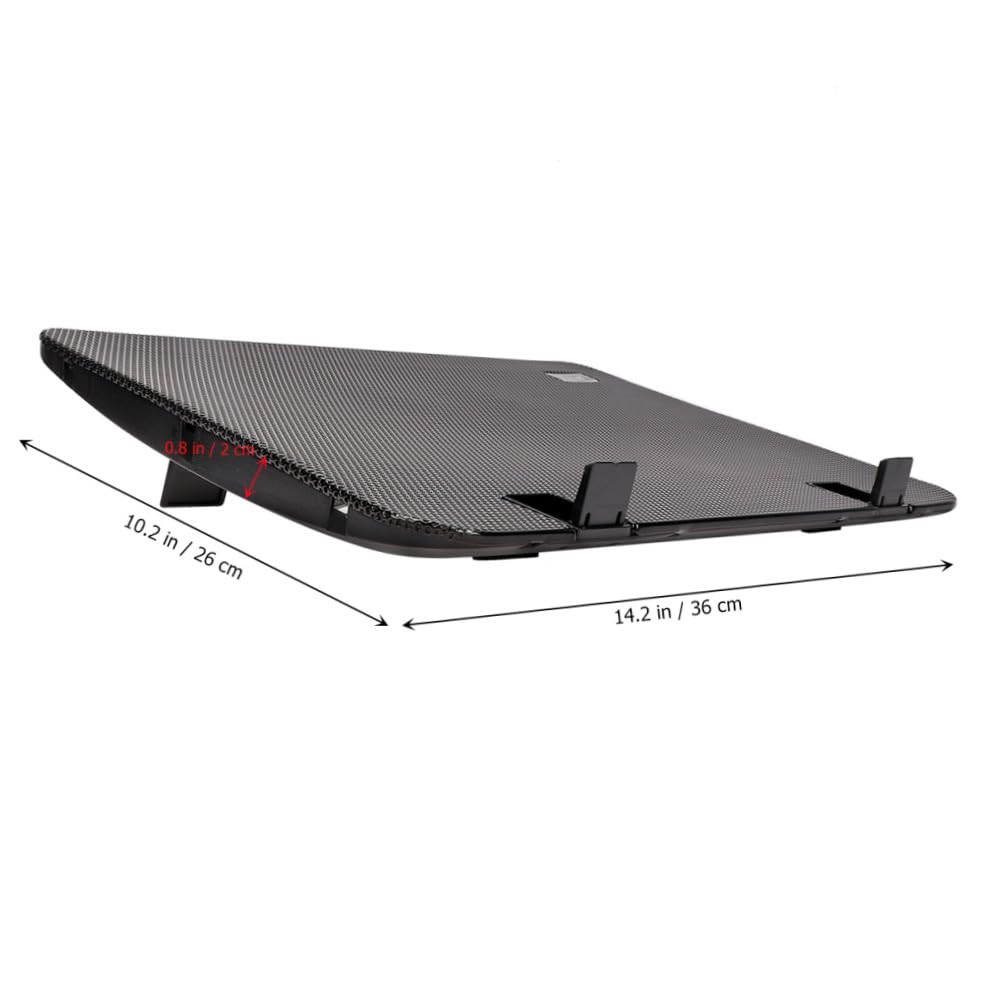 Base enfriadora ajustable para laptop con ventilador silencioso miniatura 2