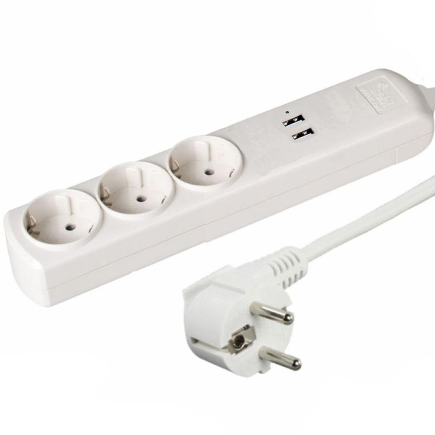 Glowster 8013USB Base 3T compacte sans interrupteur avec câble - 3
